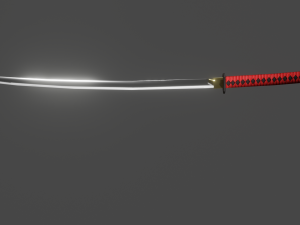 katana 3D 模型