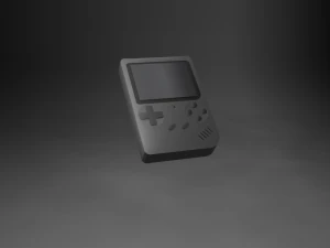 गेमबॉक्स 3D मॉडल