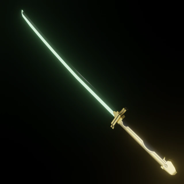 武士刀 动漫 尾张之炽天使 3D 模型 .c4d .max .obj .3ds .fbx .stl .blend