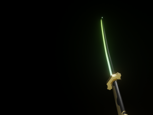 katana anime owari no serafu 3D 模型