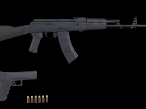 Weapons pack 3Dモデル