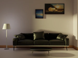 C4ソファ 3Dモデル