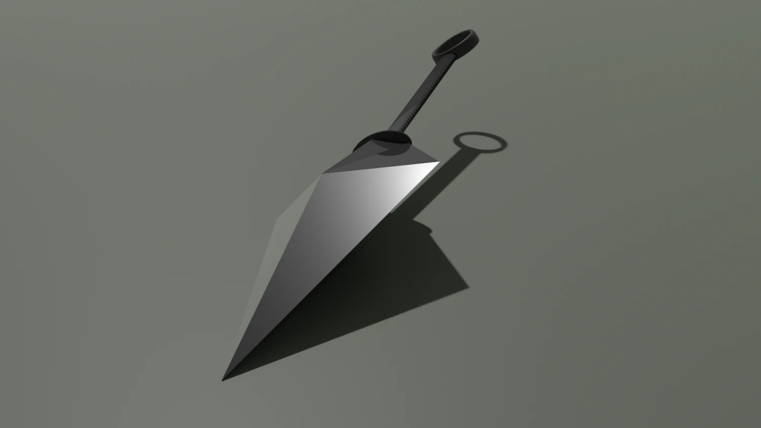 kunai 3D Model .c4d .max .obj .3ds .fbx .stl .blend 