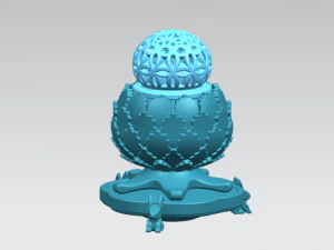 queimador de incenso Modelo 3D