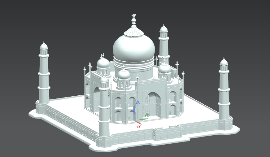 3d модели дворцов. Тадж Махал 3д модель. Тадж Махал STL. Taj Mahal 3d model in Blender.