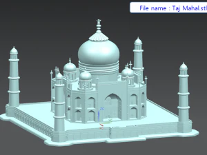 Taj mahal 3D Model