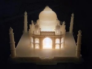 Taj mahal 3D Model