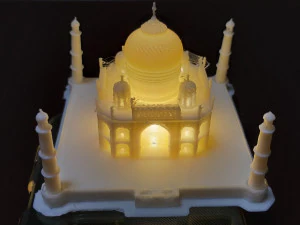 Taj mahal 3D Model