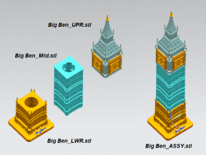 big ben in london 3D Model