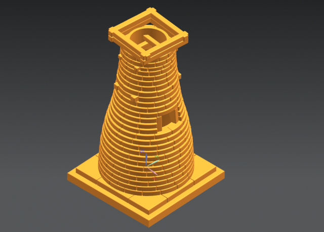 cheom-seong-dae 3D Model .c4d .max .obj .3ds .fbx .stl .blend 