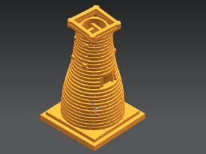 cheom-seong-dae Modelo 3D