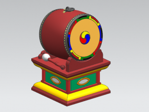 jeol-go drum 3D Models