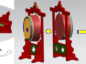 jwa-go drum 3D Model