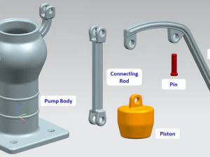 water pump 3D Model