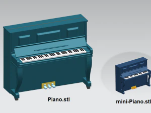 piano 3D Model