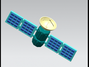 mini-satellite 3D Модель