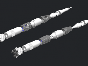 miniature of saturn v Modelo 3D