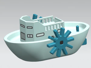 mini-boat 3D Model
