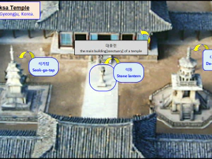 stone pagoda at bulguksa temple 3D Model