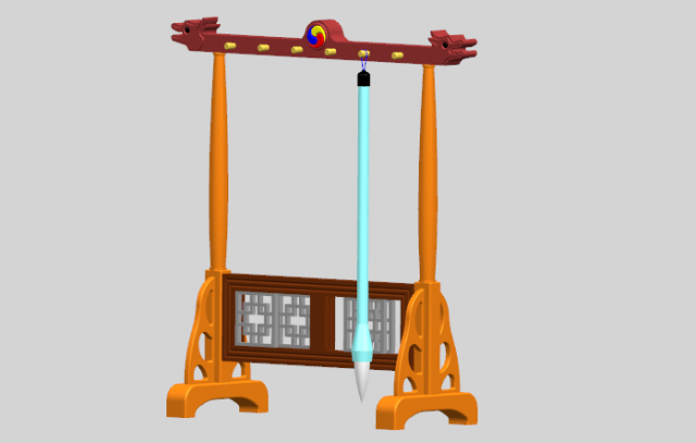 writing brush rack 3D Модель .c4d .max .obj .3ds .fbx .stl .blend