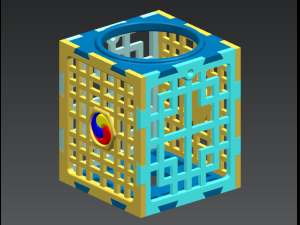 T-light candle holder Modelo 3D