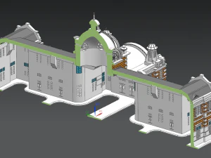 Seoul Station old 3D Model