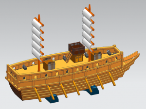 Pan-Ok-Seon Modelo 3D
