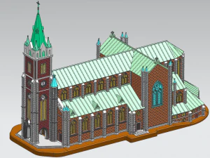 Myeongdong Cathedral 3D Model