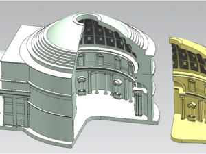 Pantheon 3D Модель