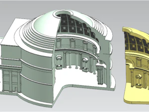 Pantheon 3D Model
