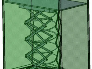 колісниця регульована 3D Модель