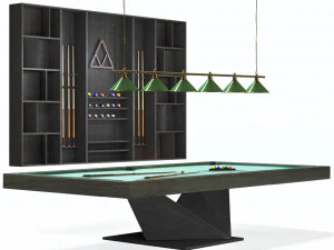 комплект більярдної 3D Модель