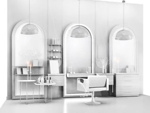 sal&atilde;o de beleza Modelo 3D