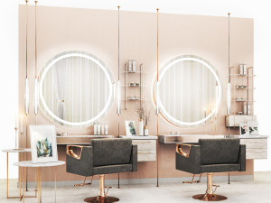 beauty salon02 3Dモデル