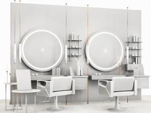 beauty salon02 3Dモデル