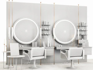 beauty salon02 3D Model