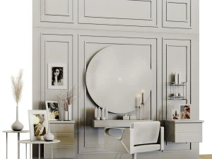 beauty salon03- classic 3D Model