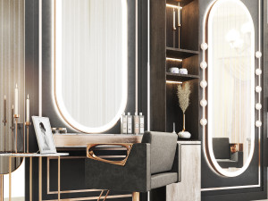 beauty salon06-gr 3D Model