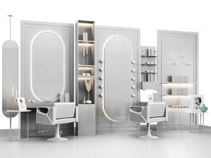 beauty salon06-gr 3D Model
