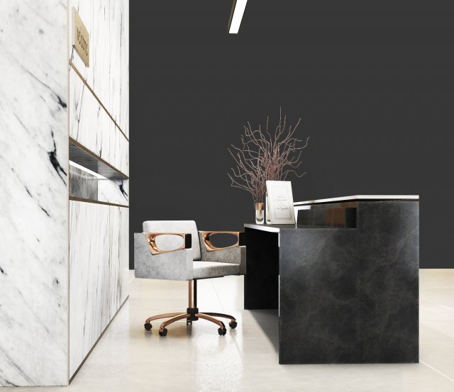 reception06 3D Модель .c4d .max .obj .3ds .fbx .stl .blend 