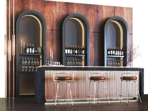 caff&egrave;01 Modello 3D