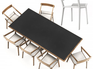 diningset 3D Модель