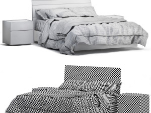 nizza italian bed 3D Model