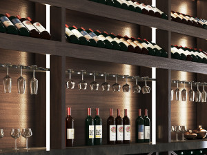 wine cellar Modello 3D