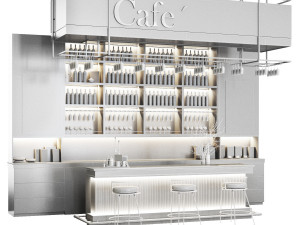 cafe04 3D Model