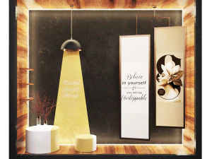 escaparate-tema del hogar Modelo 3D