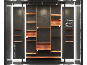 दुकान की खिड़की-शेल्फ़ 3D मॉडल