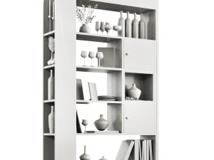decorative shelves-minh tri 3D Model