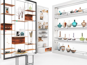 mall -white set02 Modello 3D