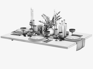 tablesettingr2 3D Модель